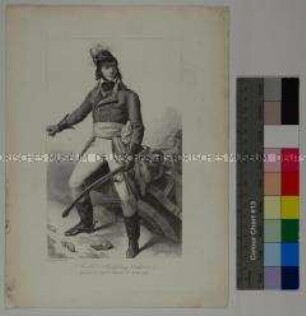 Ganzfiguriges Bildnis des französischen Generals Barthélemy-Catherine Joubert