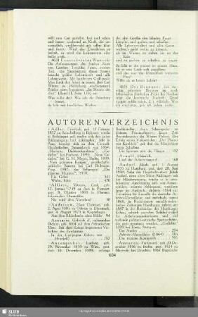 Autorenverzeichnis