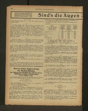 Aus der dritten Notverordnung des Reichspräsidenten