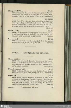 551.2. - Géodynamique interne