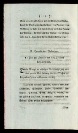 1) Aus den Krankheiten des Körpers hergenommen.