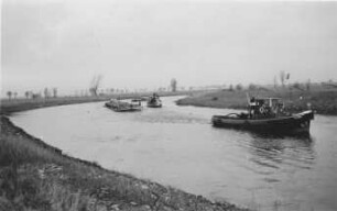 Schleppzug auf der Hunte