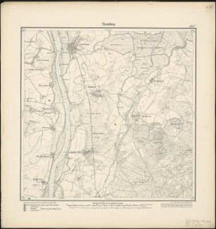 Meßtischblatt 1685 : Sandau, 1882 : Sandau. - Aufn. 1880. - 1:25000. - [Berlin]: Reichsamt für Landesaufnahme, 1882. - 1 Kt.