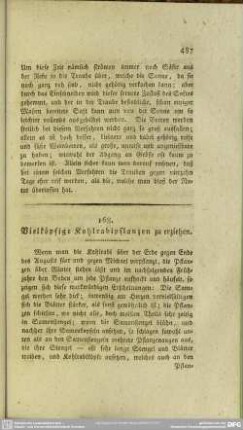 168. Vielköpfige Kohlrabipflanzen zu erziehen