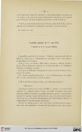 Assemblée générale du 1ᵉʳ mars 1877