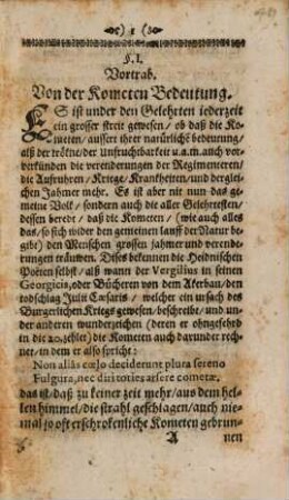 Historische Erzählung aller Cometen ... bis 1556