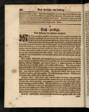 562-575, II. Buß-Predigt