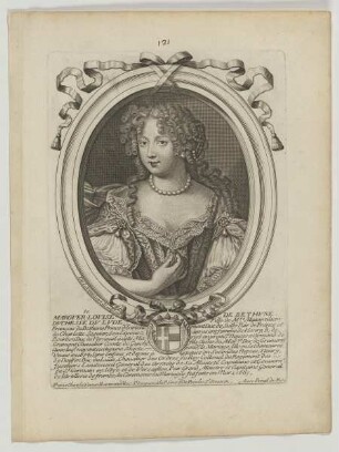 Bildnis der Margverite Lovise de Bethvne, Dvchesse Dv Lvde