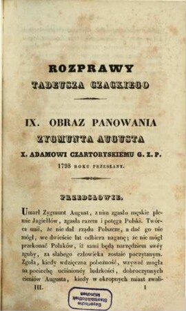 Pomniki historyi j literatury polskiey, 3