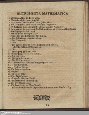 Instrumenta Mathematica