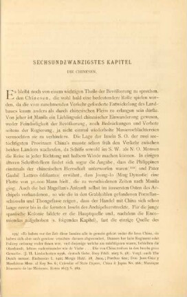 Sechsundzwanzigstes Kapitel. Die Chinesen