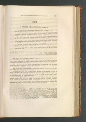 XXXIII. Ex Chronicis Stralsundensibus Excerpta.