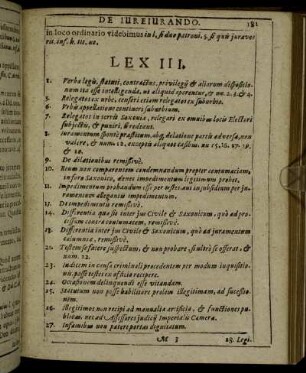 Lex III.