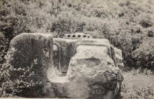 Steinfigur der Gottheit Tlaloc (Sammlung Richard Wegner 1869/1931)