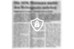 Die AOK Stormarn mußte [Name maskiert] anheben