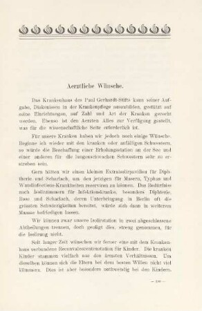 Aerztliche Wünsche