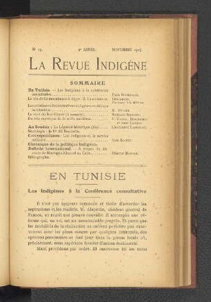 En Tunisie.