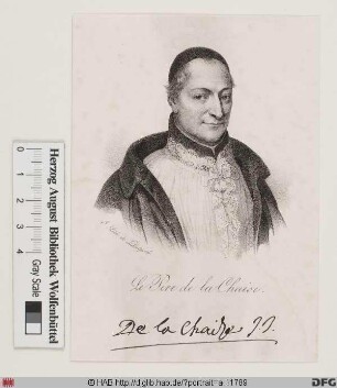 Bildnis François d'Aix de La Chaise (La Chaize) (gen. "le Père de La Chaise")