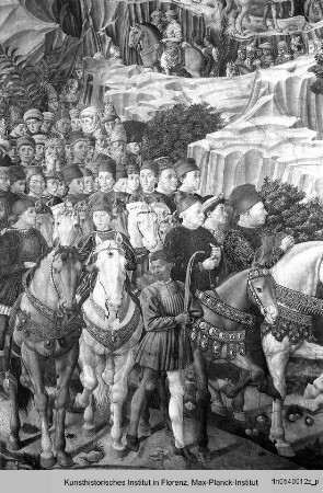 Ausmalung : Der Zug der heiligen drei Könige