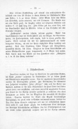 7. Schadenfeuer