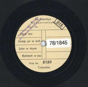 Titel A: "Yar bilmen yogrulmus"