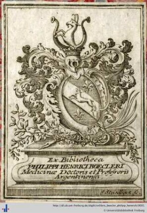 [Provenienz]: Boecler, Philipp Heinrich