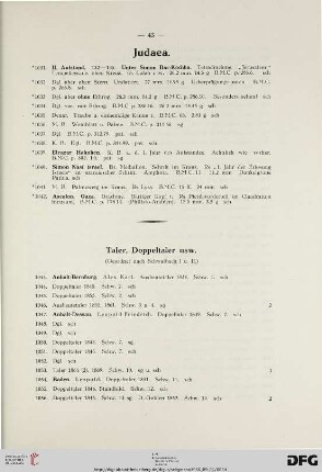 Judaea (Nr. 1031-1042)