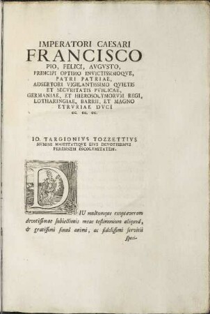 Imperatori Cesari Francisco Pio, Felici, Avgvsto, ...