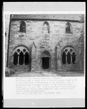 Katholische Domkirche Beatae Mariae Virginis - Erfurter Dom - Marienkirche — Ostflügel