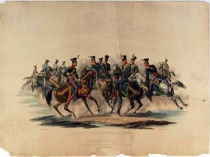 Königlich-sächsische Armee, Reitende Artillerie
