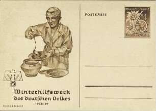 Winterhilfswerk des deutschen Volkes 1938/39 - November