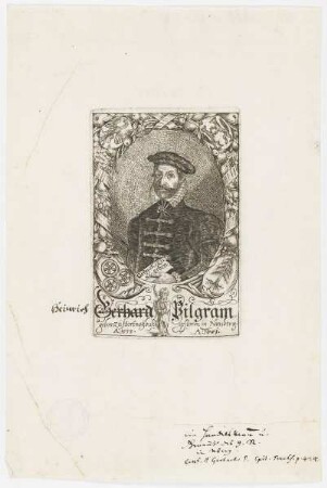 Bildnis des Heinrich Berhard Pilgram