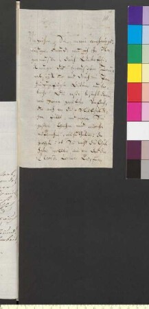 Brief von Falk, Johannes Daniel an Goethe, Johann Wolfgang von