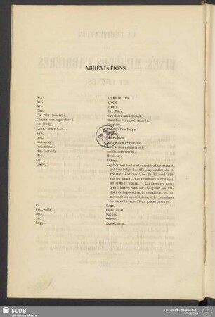Abréviations