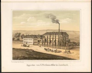 Appretur von G. Weidenmüller in Auerbach