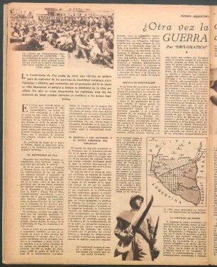 ¿Otra vez la amenaza de la guerra del Chaco?