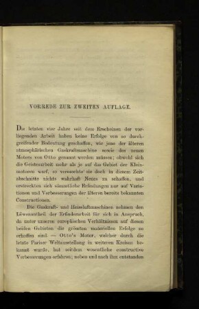 Vorrede zur zweiten Auflage.
