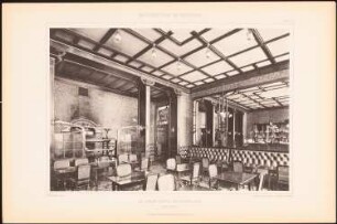 Le Grand Hôtel de Bruxelles: Innenansicht (aus: Moderne Städtebilder Abt. 1. Neubauten in Brüssel, 1900)