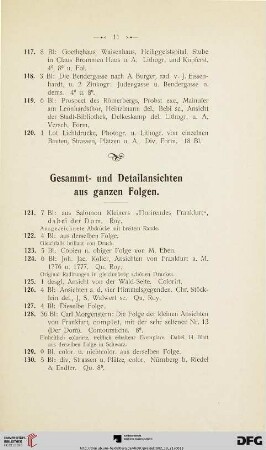 Gesammt- und Detailansichten aus ganzen Folgen (Nr. 121-155)
