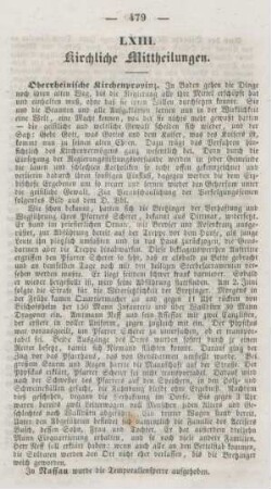 479-480 Kirchliche Mittheilungen