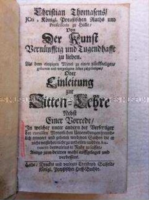 Moralisch-theologische Sittenlehre