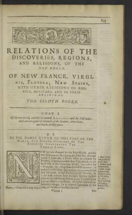 The eighth booke.