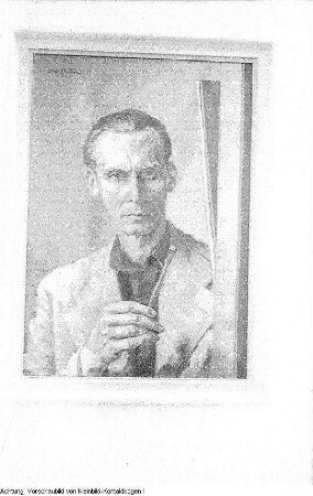 Ausstellung Dresdner Künstler, u.a. Arbeiten des Malers Rudolf Hering, November 1953