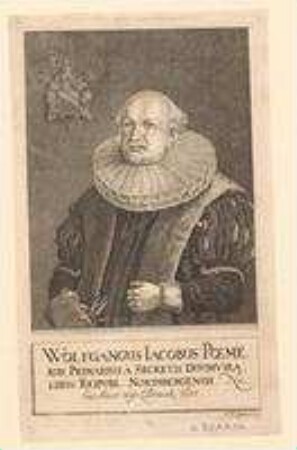 Wolf Jacob (I.) Pömer, vorderster Losungsschreiber; geb. 1590; gest. 1655