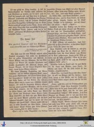 Die theure Zeit.