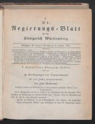 21. Januar-30. Dezember = No. 1-44