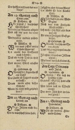 Am 21. Sontag nach Trinitatis