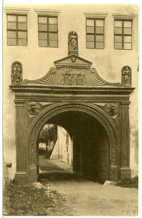 Lauenstein. Schlossportal