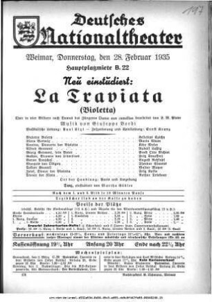 La Traviata (Violetta)