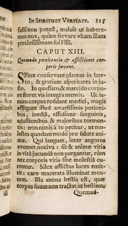 115-122, Caput XIII